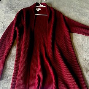 Women’s Ava & viv cranberry sweater